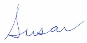 Susan Kruger Signature