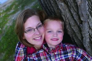 Susan Kruger, M.Ed., Author of SOAR Study Skills, with her son. Together, they've battled big challenges with ADHD and dyslexia!