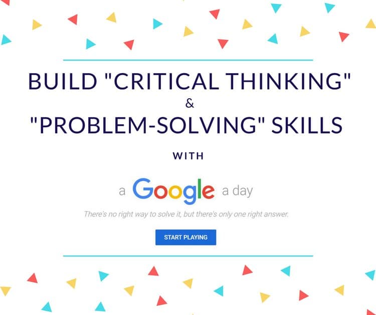 problem solving skills google