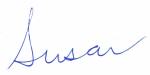 Susan Kruger Signature