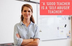 self abuser teacher