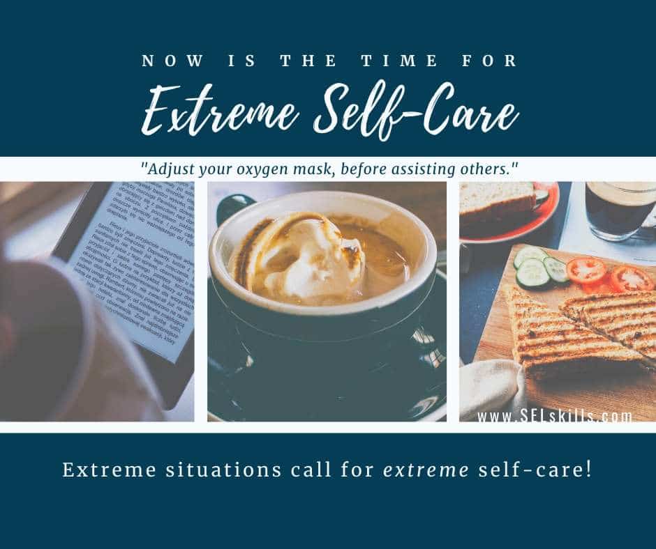 Article Title Image: Extreme Self-Care