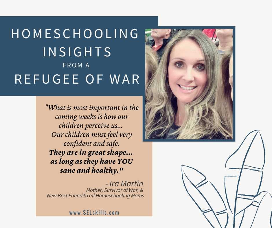 Title Image: Homeschooling Insights from a Refugee of War